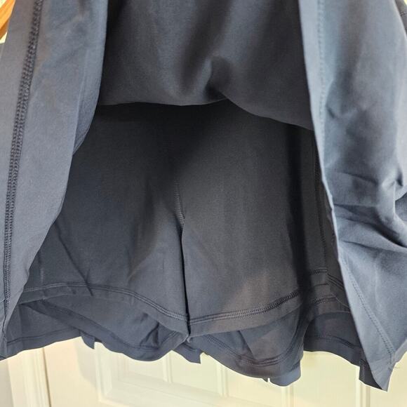 Puma Wrap Skort Womens XL Blue Pleated Golf Tennis Gym Preppy Academia Twee UPF - Picture 5 of 10